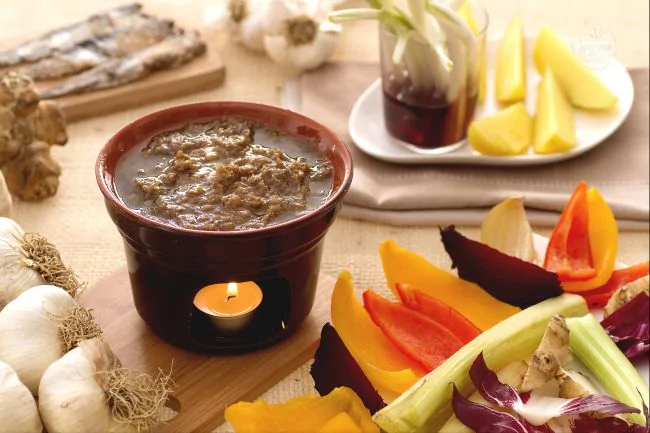 bagna cauda Cavalieri Grappa e Tomino